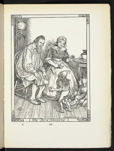 Fairy Tale Characters Prints: The Fary nursling