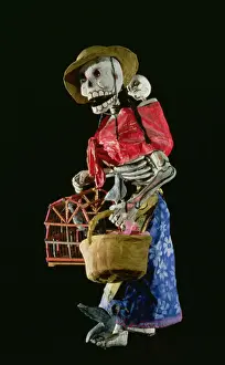 Figure for The Day of the Dead (papier mache) Figure for The Day of the Dead (papier mache)