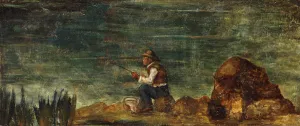 The Fisherman on the Rock; Le Pecheur au Rocher, 1862-1864 The Fisherman on the Rock; Le Pecheur au Rocher, 1862-1864