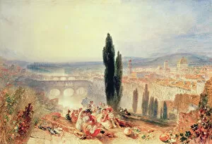 Images Dated 14th June 2012: Florence from near San Miniato, 1828