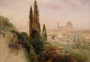 Achenbach Collection: Florence (oil on canvas)