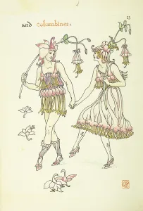 Flowers from Shakespeare's Garden: Columbines, 1906 Flowers from Shakespeare's Garden: Columbines, 1906