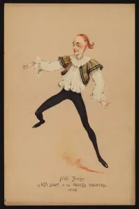 Fred Storey, English actor and dancer (colour litho) Fred Storey, English actor and dancer (colour litho)