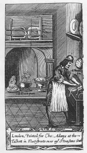 Frontispiece to The French Cook by La Varenne, 1653 (engraving) Frontispiece to The French Cook by La Varenne, 1653 (engraving)