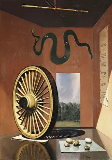 Fun Physics; Physique amusant, 1929 (oil on canvas) Fun Physics; Physique amusant, 1929 (oil on canvas)