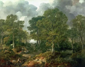 Gainsboroughs Forest ('Cornard Wood'), c.1748 (oil on canvas) Gainsboroughs Forest ('Cornard Wood'), c.1748 (oil on canvas)