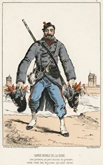 Garde Mobile de la Seine (coloured engraving) Garde Mobile de la Seine (coloured engraving)