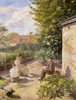 In the Garden, 1923 (oil on canvas) In the Garden, 1923 (oil on canvas)