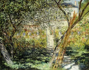 A Garden in Vetheuil; Le Jardin de Vetheuil, 1881 (oil on canvas) A Garden in Vetheuil; Le Jardin de Vetheuil, 1881 (oil on canvas)
