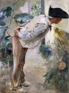 The Gardener; Tradgardsmastaren, 1883 (oil on canvas) The Gardener; Tradgardsmastaren, 1883 (oil on canvas)