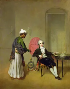 A Gentleman, possibly William Hickey, and his Indian Servant, c.1785 (oil on canvas) A Gentleman, possibly William Hickey, and his Indian Servant, c.1785 (oil on canvas)