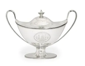 George III soup tureen and cover, 1787 (silver) George III soup tureen and cover, 1787 (silver)