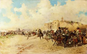 The Gipsy Fair, 1889 (oil on panel) The Gipsy Fair, 1889 (oil on panel)