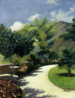Girl in a Garden, Le Pradet; Fillette au Jardin, Le Pradet, c.1925 (oil on canvas) Girl in a Garden, Le Pradet; Fillette au Jardin, Le Pradet, c.1925 (oil on canvas)