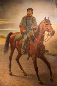 Giuseppe Garibaldi on horseback Giuseppe Garibaldi on horseback