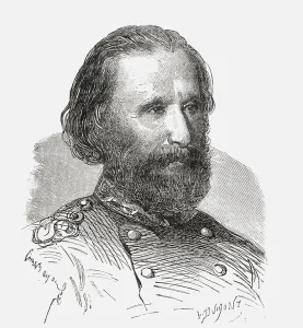 Giuseppe Garibaldi, from Societes Secretes, les Francs Macons, published c Giuseppe Garibaldi, from Societes Secretes, les Francs Macons, published c