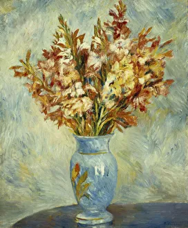 Gladioli in Blue Vase; Glaieuls au Vase Bleu, 1884 (oil on canvas) Gladioli in Blue Vase; Glaieuls au Vase Bleu, 1884 (oil on canvas)