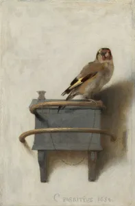 The Goldfinch, 1654 (oil on panel) The Goldfinch, 1654 (oil on panel)
