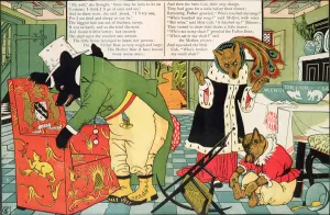Goldilocks and the Three Bears (colour litho) Goldilocks and the Three Bears (colour litho)