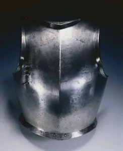 Gothic breastplate with lance rest mount, c.1490-1500 (steel) Gothic breastplate with lance rest mount, c.1490-1500 (steel)