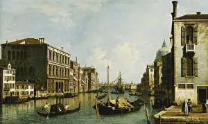 The Grand Canal, Venice, Looking East from the Campo S. Vio, (oil on canvas) The Grand Canal, Venice, Looking East from the Campo S. Vio, (oil on canvas)