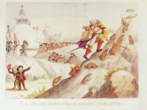 The Great Migration of the King of Marmots, 1792 (w/c on paper) The Great Migration of the King of Marmots, 1792 (w/c on paper)