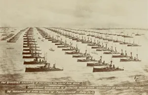 The greatest assembly of warships the world has seen (litho) The greatest assembly of warships the world has seen (litho)