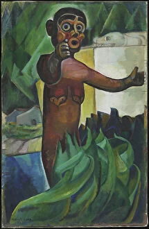 Emily Carr Collection: Guyasdoms D'Sonoqua, c.1930 (oil on canvas)