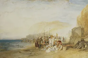 Hastings: Fish Market on the Sands, Early Morning, 1822 Hastings: Fish Market on the Sands, Early Morning, 1822