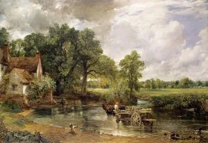 The Hay Wain, 1821 (oil on canvas)