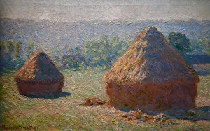Haystack, end of summer, 1891 (Oil on Canvas) Haystack, end of summer, 1891 (Oil on Canvas)