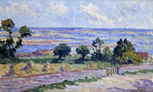 Haystacks by the Sea; Meules au Bord de la Mer, 1914 (oil on board) Haystacks by the Sea; Meules au Bord de la Mer, 1914 (oil on board)