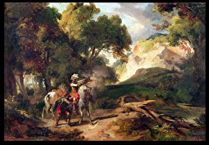 Henri IV (1553-1610) and Captain Michau (oil on canvas) Henri IV (1553-1610) and Captain Michau (oil on canvas)