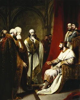 Henry III Replying to the Archbishop of Canterbury and the Bishops of Salisbury Henry III Replying to the Archbishop of Canterbury and the Bishops of Salisbury