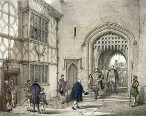 Henry VIII (1491-1547) at Hever Castle in Kent, after Joseph Nash (1809-1878) Henry VIII (1491-1547) at Hever Castle in Kent, after Joseph Nash (1809-1878)