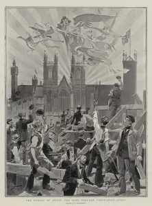 The Herald of Peace, the Most Welcome Coronation Guest (litho) The Herald of Peace, the Most Welcome Coronation Guest (litho)