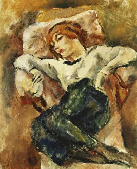 Hermine Resting; Hermine Reposant, 1916 (oil on board) Hermine Resting; Hermine Reposant, 1916 (oil on board)