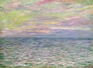 On the High Seas, Sunset at Pourville; Coucher de Soleil a Pourville, Pleine Mer On the High Seas, Sunset at Pourville; Coucher de Soleil a Pourville, Pleine Mer