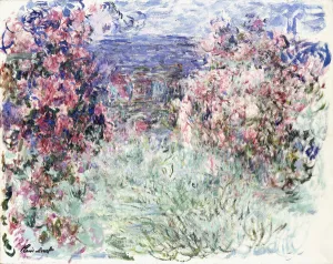 The House among the Roses, 1925 (oil on canvas) The House among the Roses, 1925 (oil on canvas)