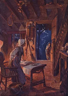 Illustration for Child of the Air by M H Spielmann (colour litho) Illustration for Child of the Air by M H Spielmann (colour litho)