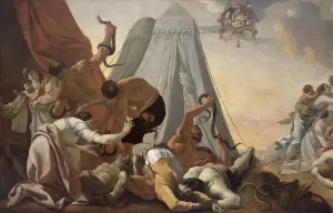 Israelites Afflicted with the Brazen Serpent (oil on canvas) Israelites Afflicted with the Brazen Serpent (oil on canvas)