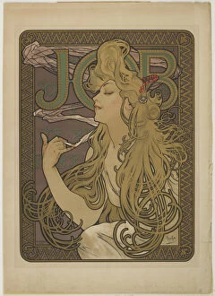 Alluring Collection: Job, 1896 (colour litho)