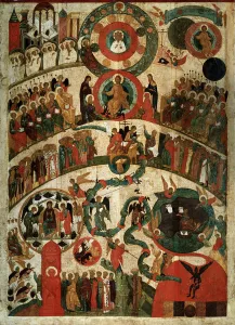 Last Judgement, Novgorod Icon (tempera on wood) Last Judgement, Novgorod Icon (tempera on wood)