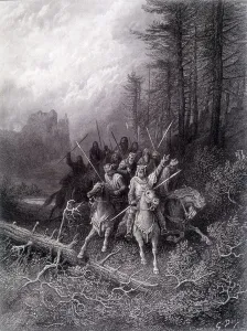 King Arthur in the Broceliande Forest (Cycle of the Knights of the Round Table King Arthur in the Broceliande Forest (Cycle of the Knights of the Round Table