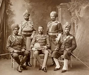 Kings Indian Orderly Officers, 1906 (photo)