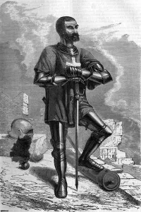 A knight from the city of Rhodes (Greece), in the 16th century A knight from the city of Rhodes (Greece), in the 16th century
