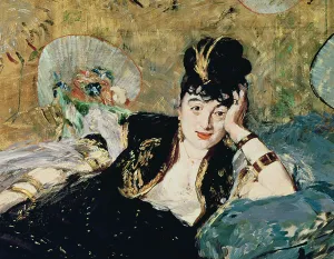 The Lady with Fans, Portrait of Nina de Callias, c The Lady with Fans, Portrait of Nina de Callias, c