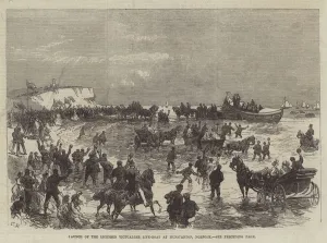 Launch of the Licensed Victualler Life-Boat at Hunstanton, Norfolk (engraving) Launch of the Licensed Victualler Life-Boat at Hunstanton, Norfolk (engraving)