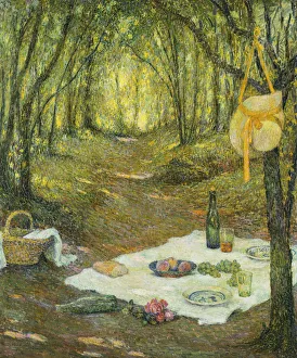 Le Gouter sous Bois, Gerberoy, 1925 (oil on canvas) Le Gouter sous Bois, Gerberoy, 1925 (oil on canvas)
