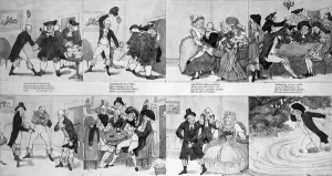 A Lesson for Spendthrifts by Dr. Johnson, 1794 (etching) A Lesson for Spendthrifts by Dr. Johnson, 1794 (etching)